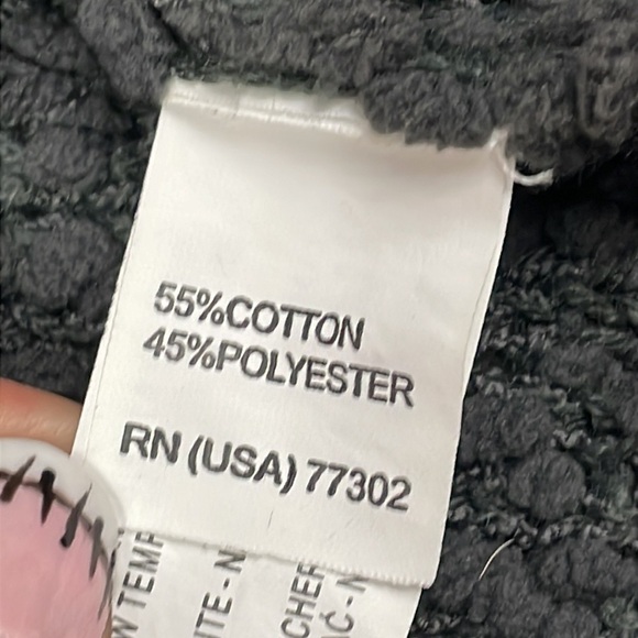 Zara Knit Plush Teddy Knit Open Front Cardigan Oversized Lagenlook Sz M - Picture 8 of 9